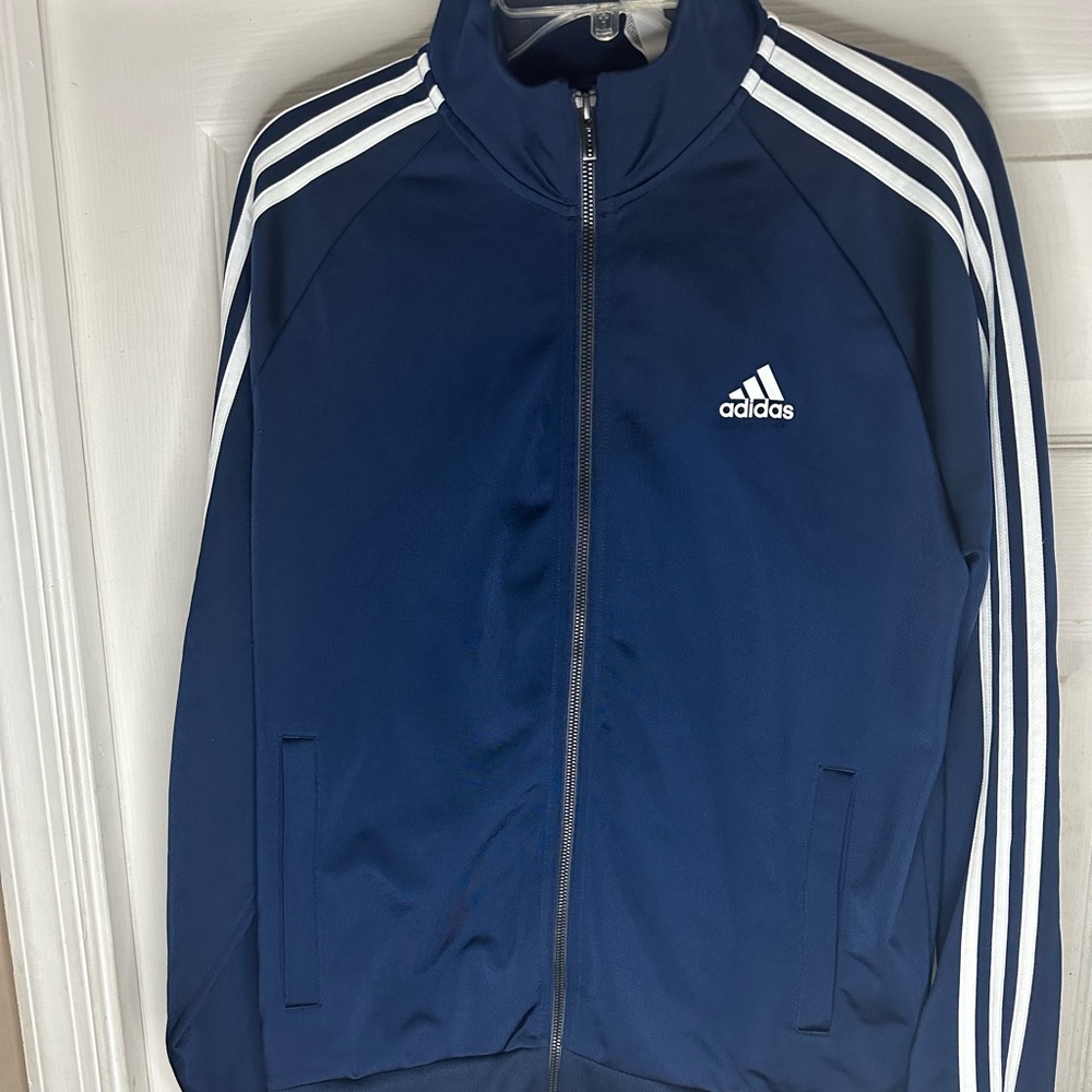 Navy Blue Adidas jacket